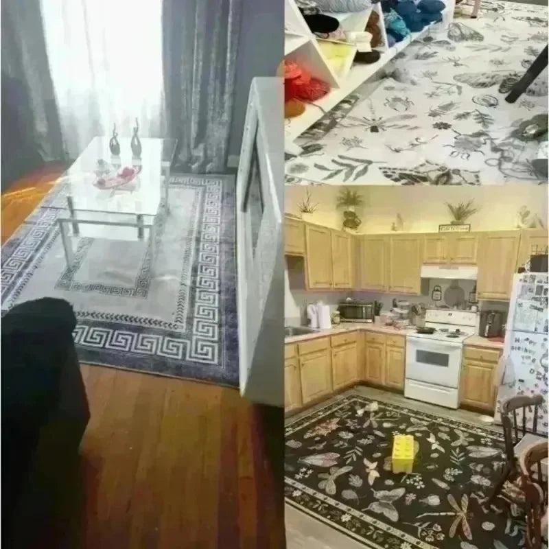 Alfombra gamer neón antideslizante