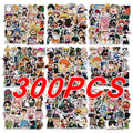 Pack 300 pegatinas anime resistentes al agua